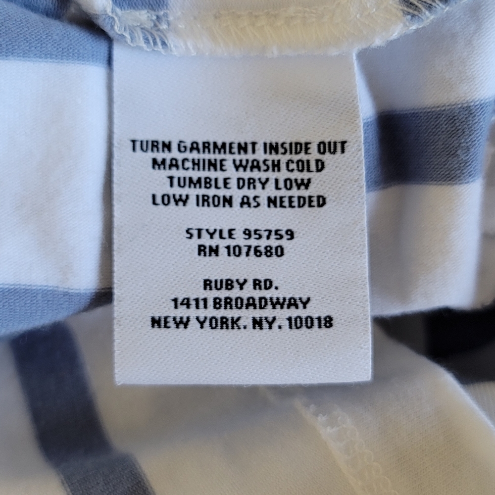 Ruby Rd. stripe colorblock knit top - Picture 7 of 7